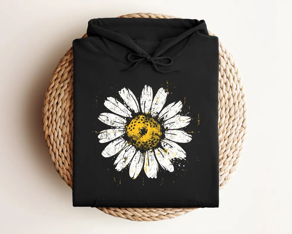Daisy Graphic Pullover Hoodie