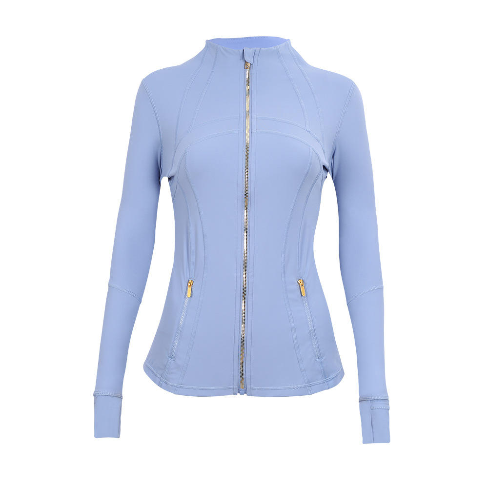 Women’s Quick-Dry Zip-Up Fitness Jacket