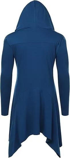 🖤 Men’s Long Hooded Cardigan – Effortless Style Meets Everyday Comfort