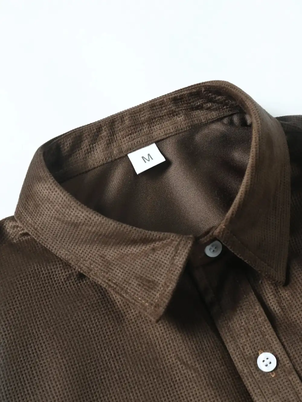 Easy-Wear Short-Sleeve Button-Up Shirt