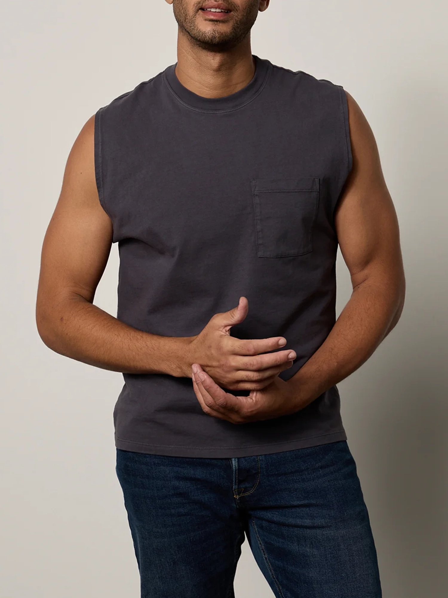 Men's Fashion Cotton Sleeveless T-Shirt