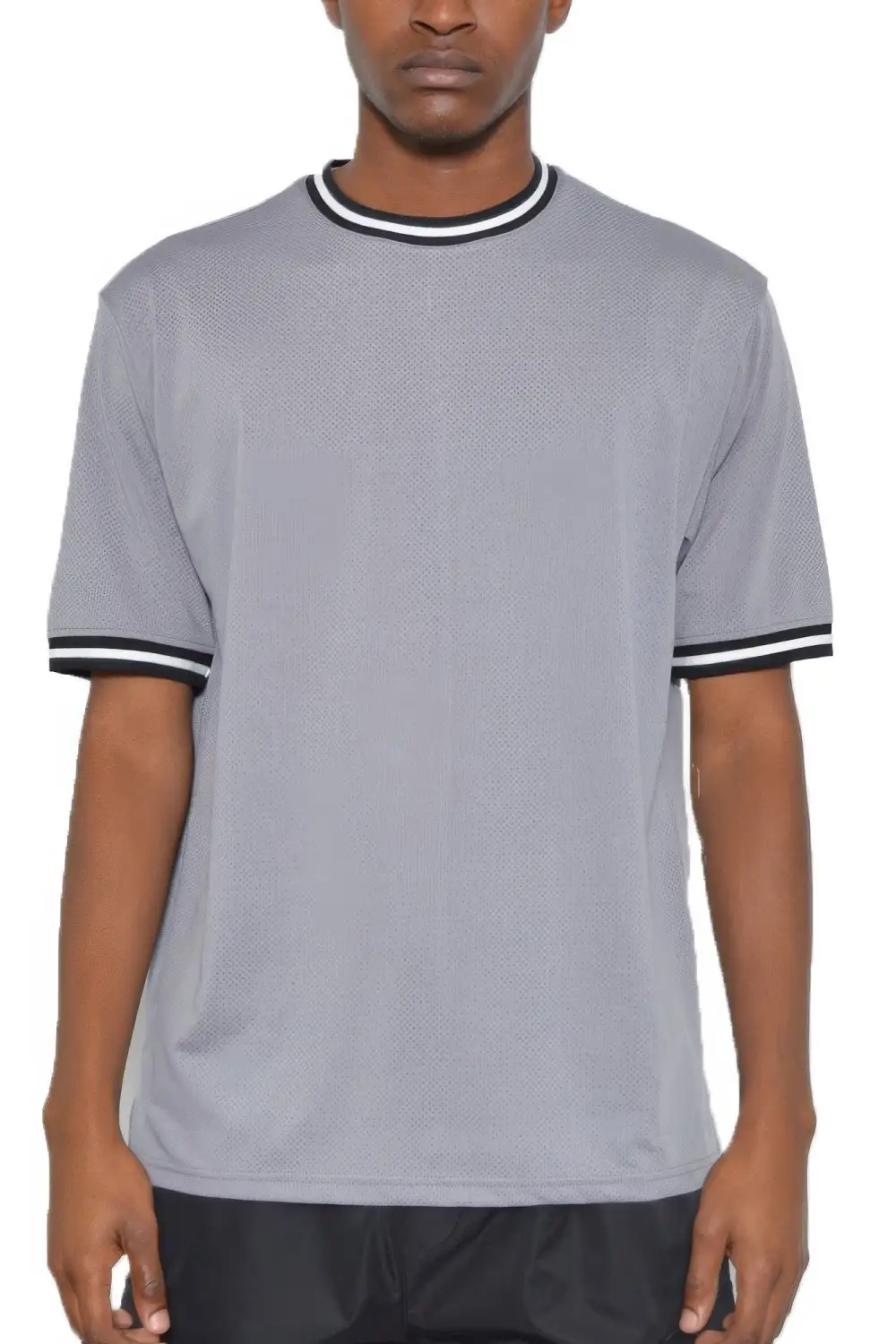 Micromesh Round Neck T-Shirt