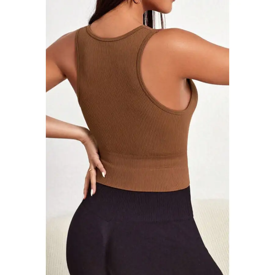 Scoop Neck Wide Strap Tank