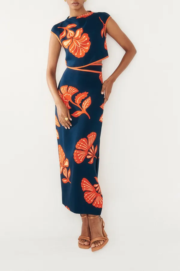 Vintage Leaf Skirt