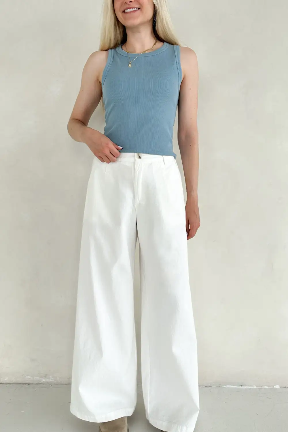 Soft Ribbed Tank Top