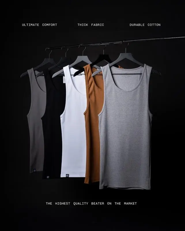 9PACK-Tank Top - Men's Shirt with Classic Design Fitness Wear Athletic Wear