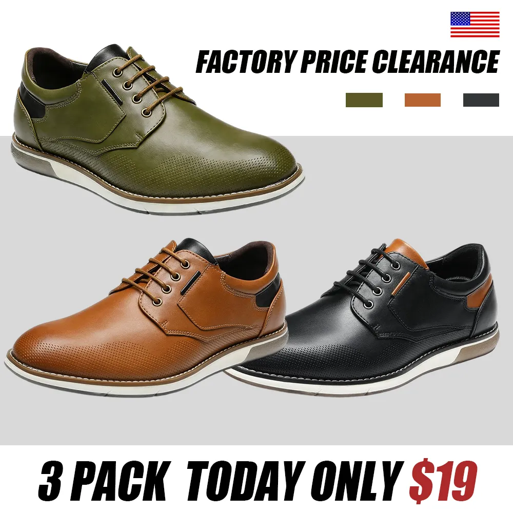 Men's Casual Dress Oxfords Shoes