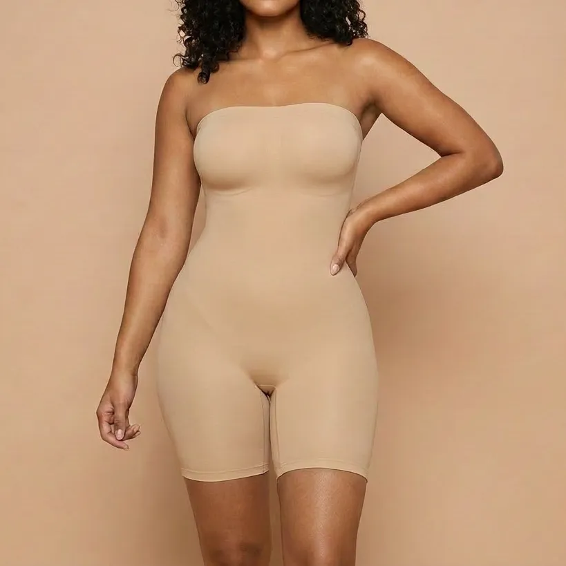 Convertible Strapless Shaping Bodysuit