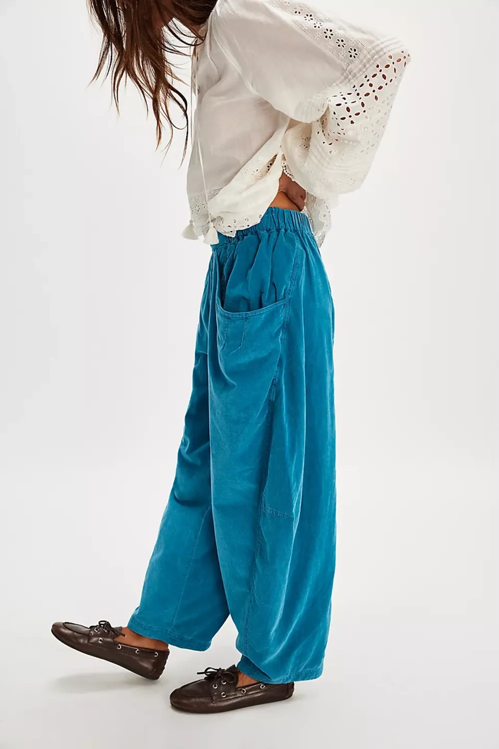 Relaxed Fit Corduroy Pants