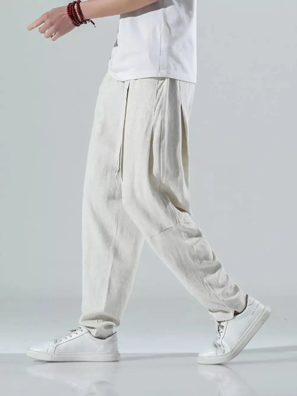 Men's Plus Size Relaxed Fit Casual Pants