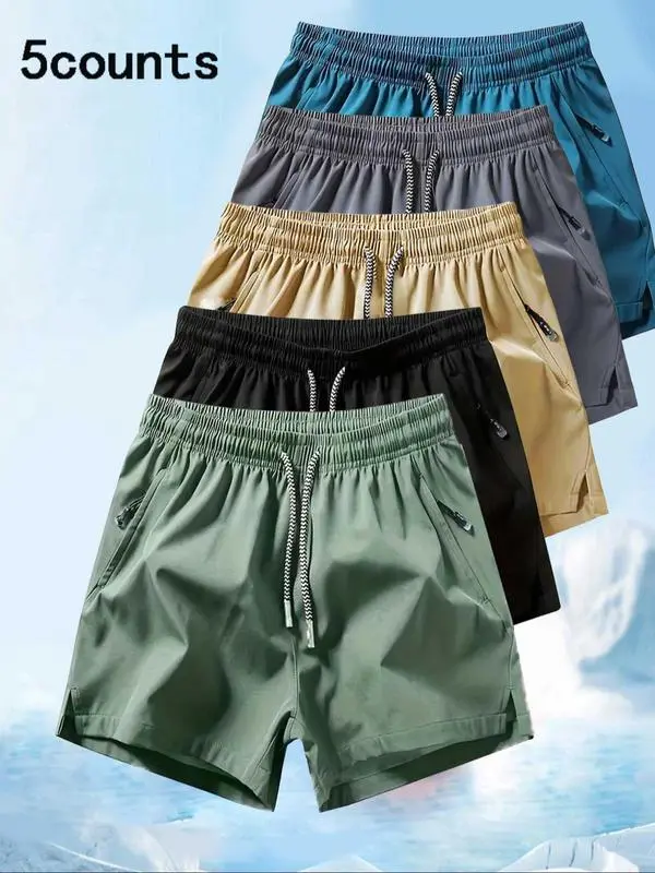 Sport Shorts – Quick-Dry Gym Shorts with Zipper Pockets (Just $3 Each!)