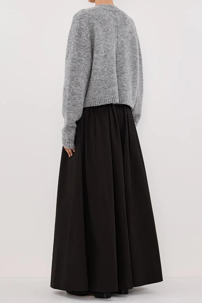 SILVER MARLE KNIT CARDIGAN