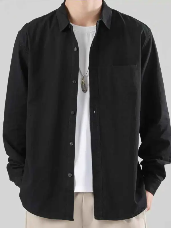 Button-Up Casual Shirt