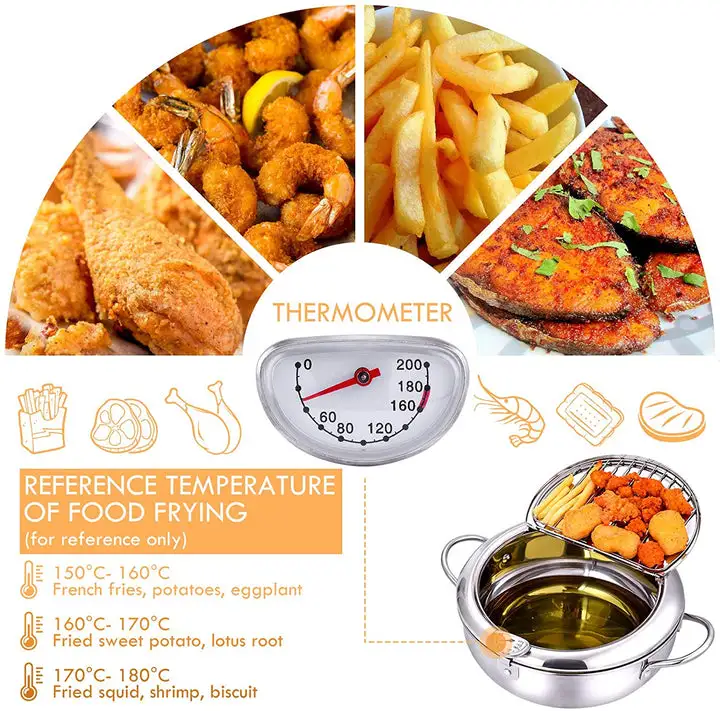 🎁 2025 Hot Sale - Temperature Control Fryer(🥳 Special Offer-30% Off & Buy Two Free Shipping)