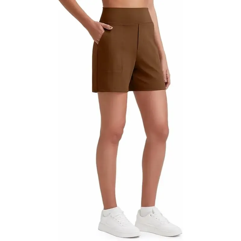 🔥Hot Sale💥-Women's High-Waisted Yoga Shorts🔥12-Pack- Only $32