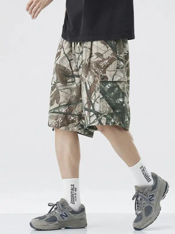 Men's Knee Length Cargo Shorts for Summer Wear for Daily Wear