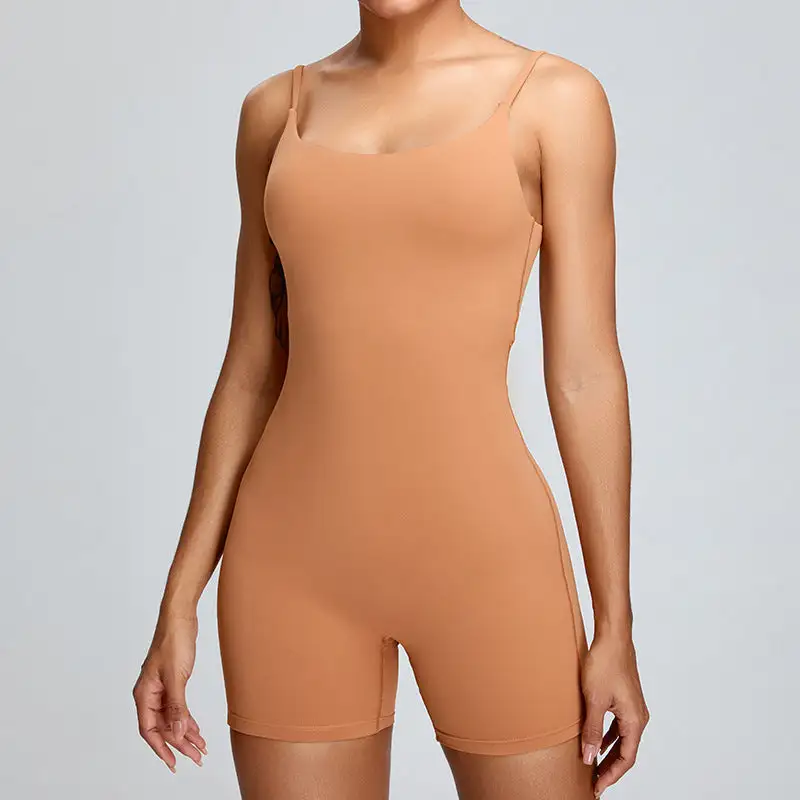 Sculpting Athleisure Chic Romper