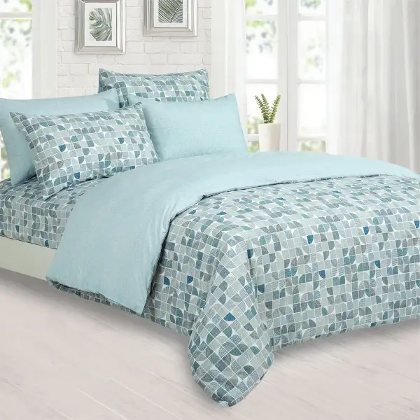 Calm Cotton Printed Coordinated Bedding Collection