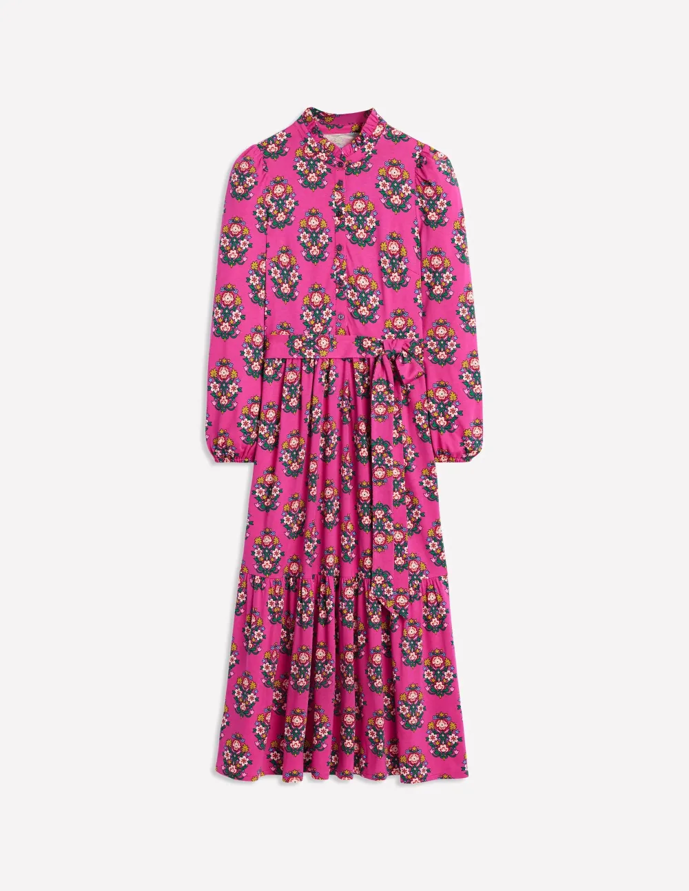 Tiered Jersey Dress