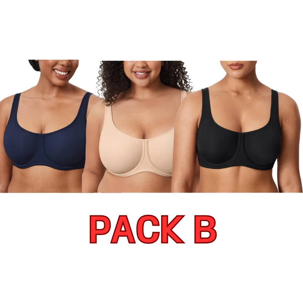 Women's Confishape Full Coverage Bra Plus