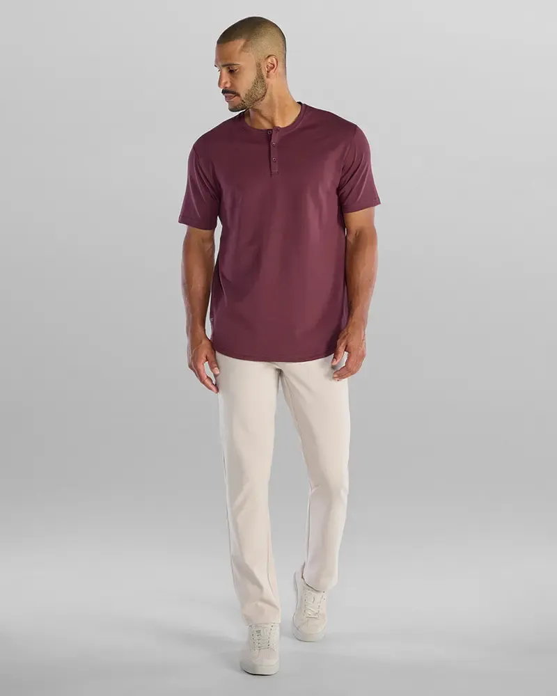 🛒 90% OFF NOW!2026 New Men's Henley Drop-Cut