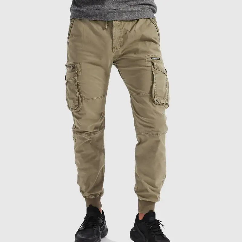 Men's Cargo Jogger Pants Stretch Material with Pockets Cargo Pants