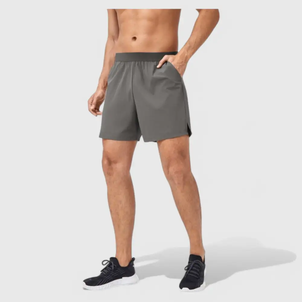 Elastic-Waist Quick-Dry Lightweight Men's Athletic Shorts