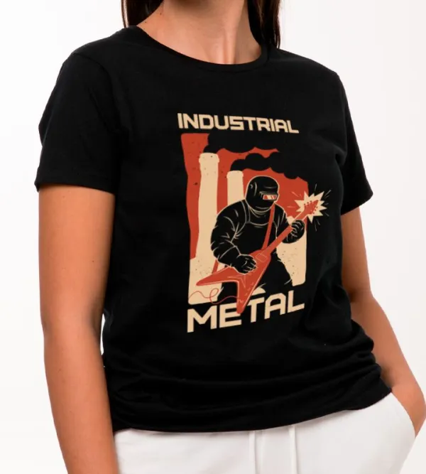 Industrial Metal Unisex Slight Stretch T-Shirt