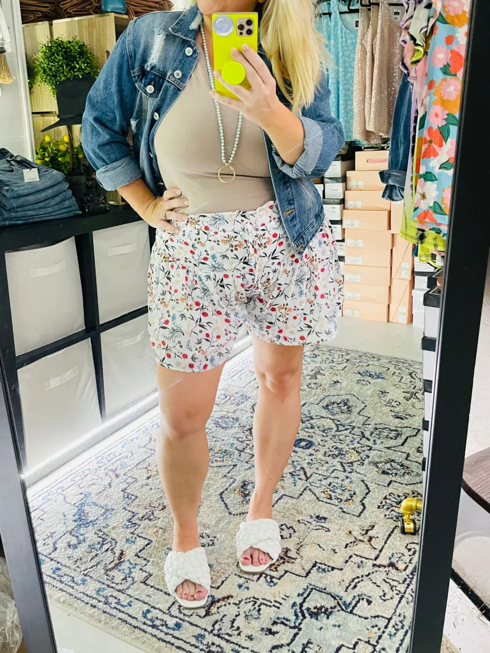 Floral Relaxed Shorts