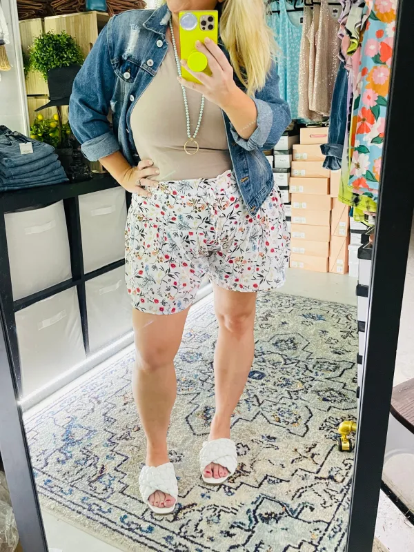 Floral Relaxed Shorts