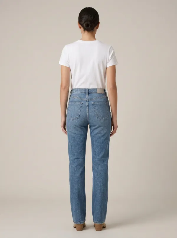 Casual High-Rise Denim Jeans