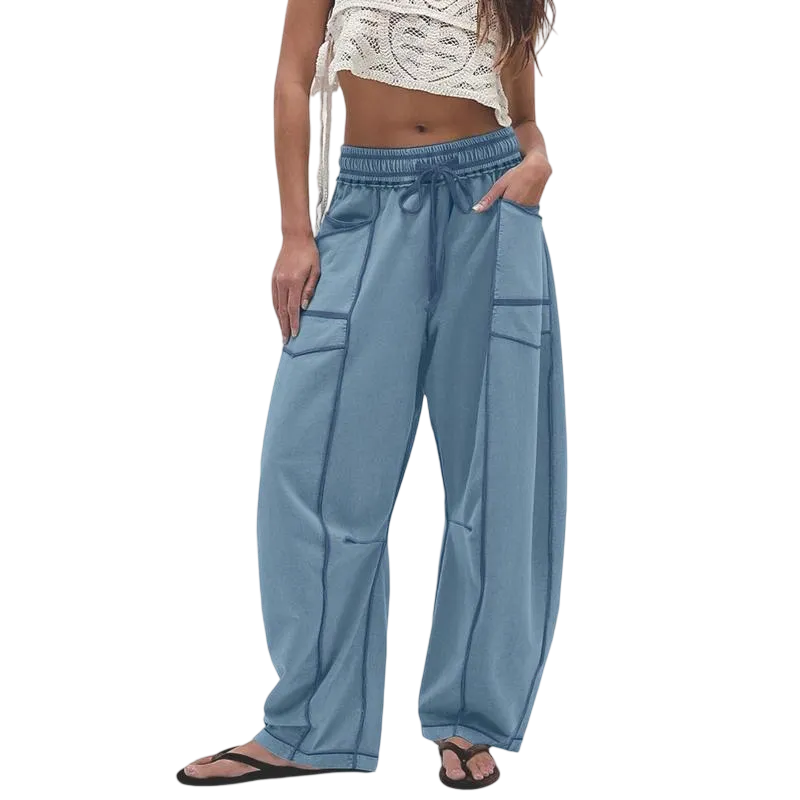 Women's Solid Button Front Drop Shoulder Longsleeves V Neck Cardigan & Elastic Waist Wide Leg Pants Two-piece Set, Lady Casual Fashion Basic Cozy Knitwear Set for Daily Outdoor Wear, Winter Set, Vneck Womenswear, Knit Lounge Set