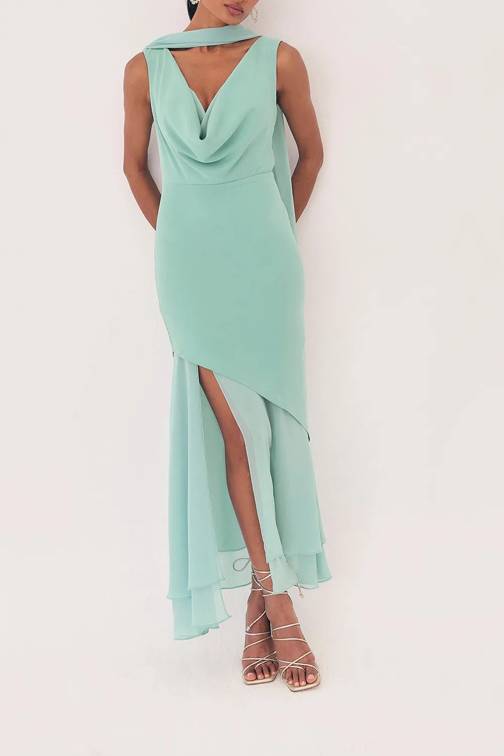 Women's Tulle Fishtail Dress