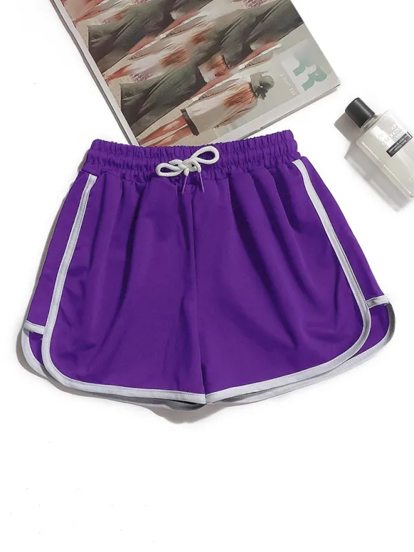 Sports Three Quarter Yoga Loose Pants Shorts