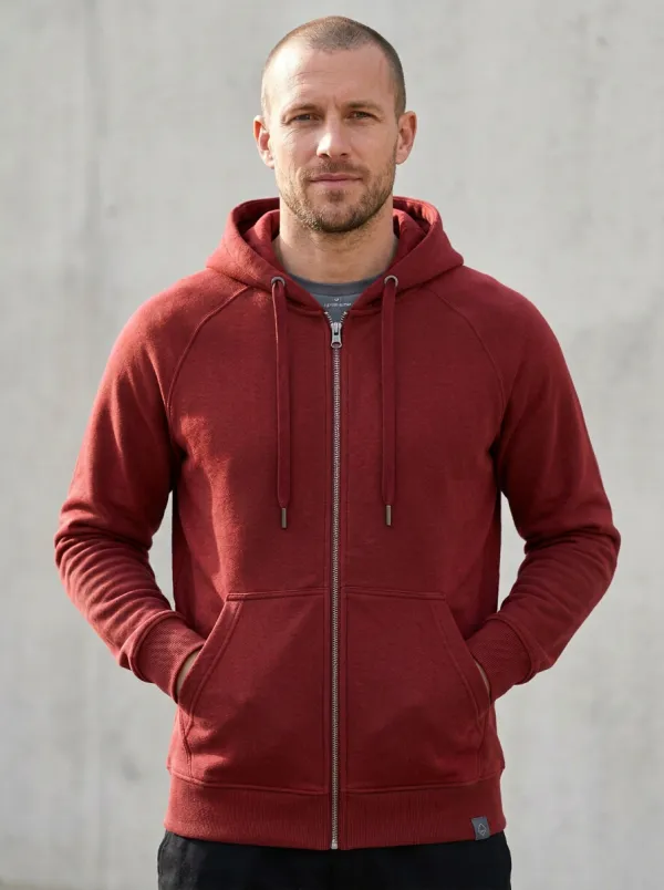 Men's Hooded Zip-Up Sports Jacket