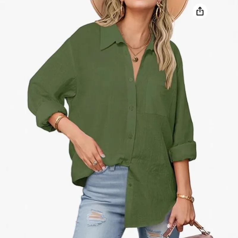 Oversized Button Shirt