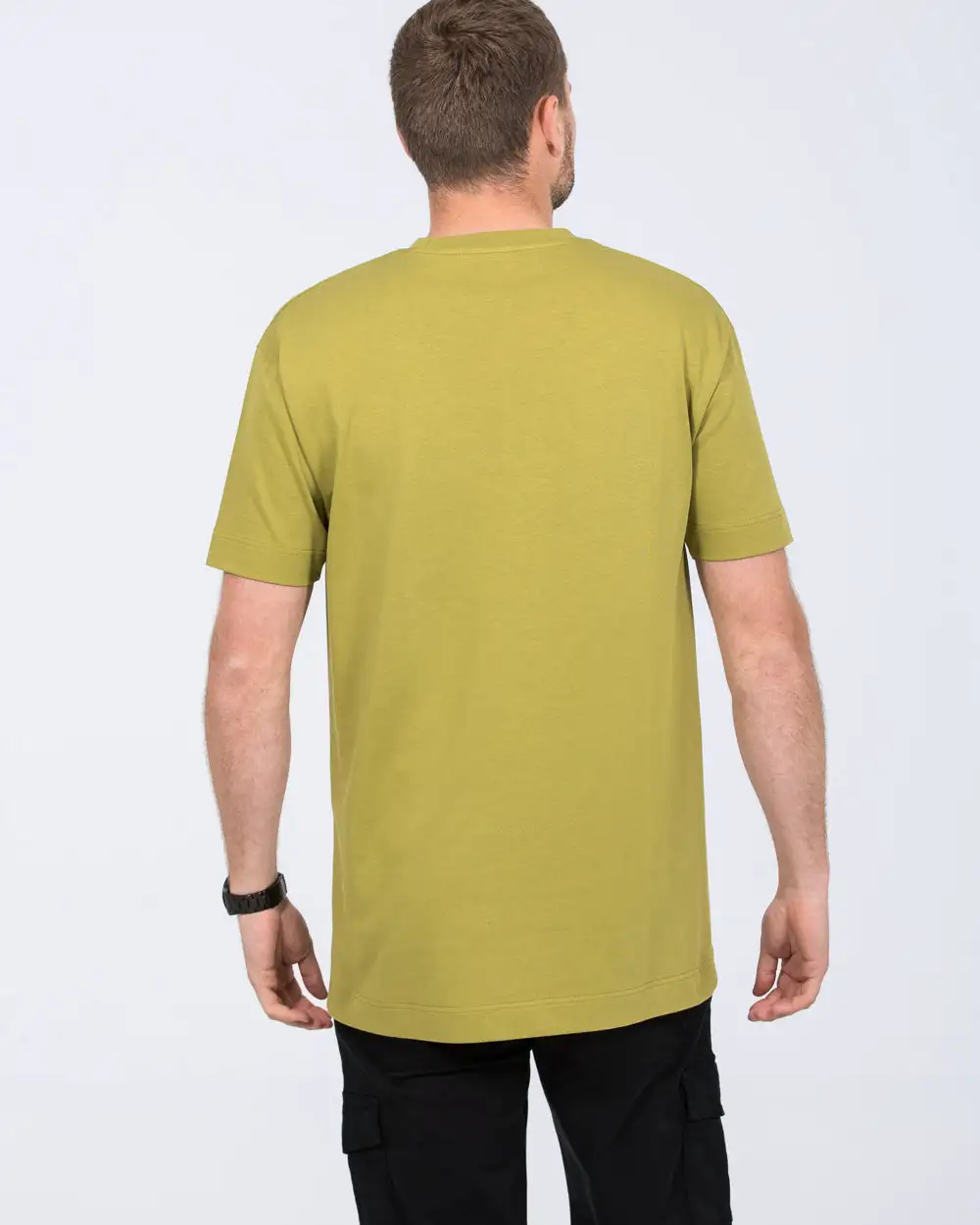 Simple Relaxed Crew Neck Short Sleeve T Shirt