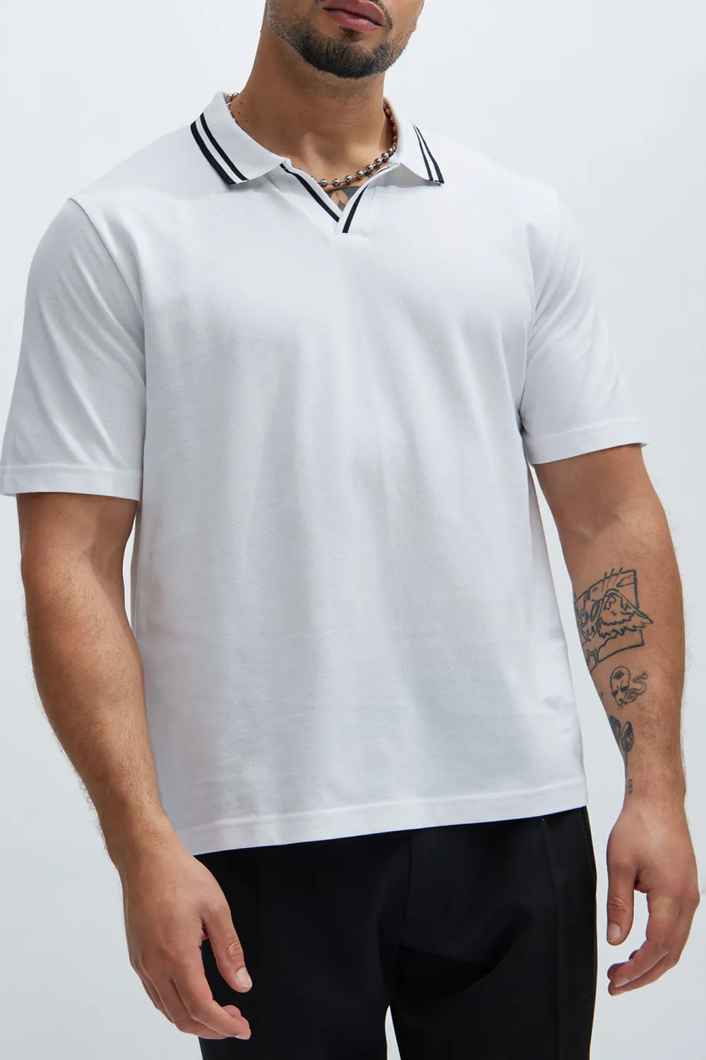 Business Style Short Sleeve Polo