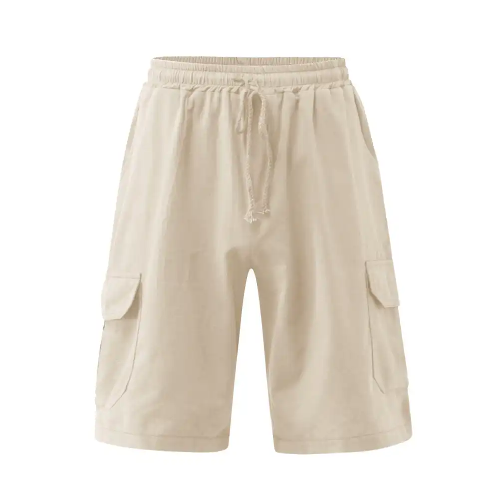 Men's Cotton Shorts Pockets