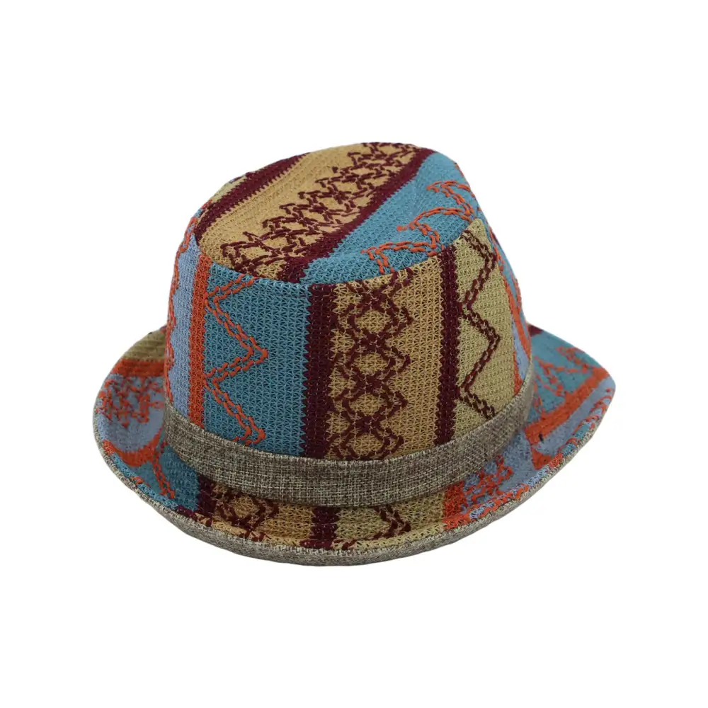 Relaxed Brim Fedora Hat