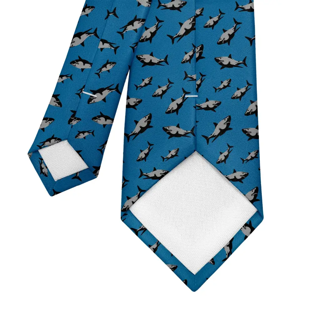 Shark Pattern Necktie