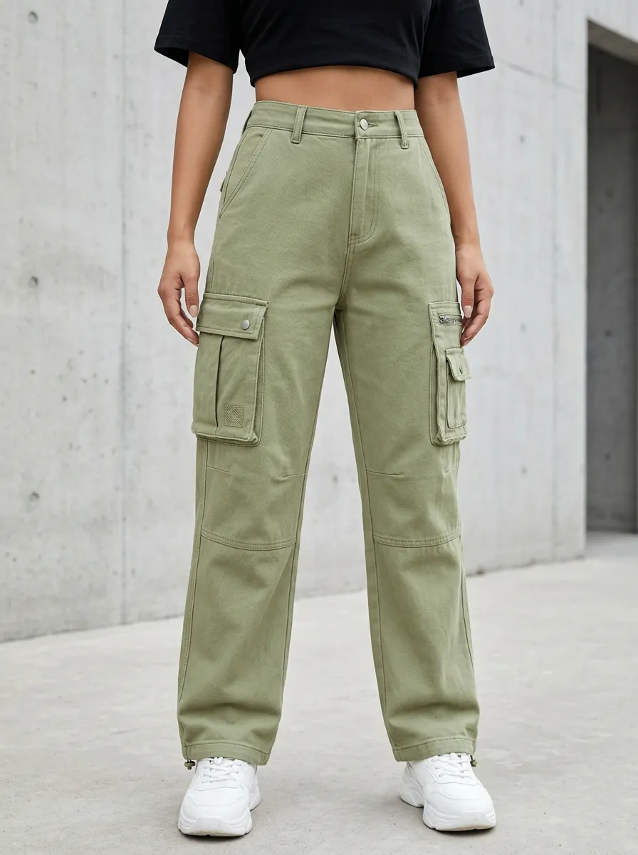 Movement Utility Style Multi Pocket Profile Women's Multi Pocket Cargo Pants
