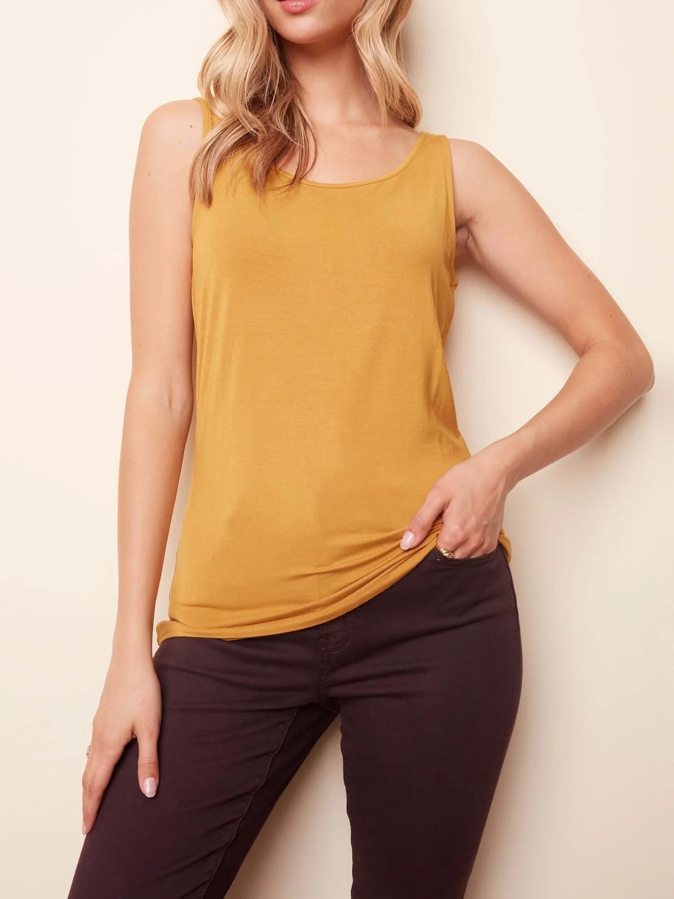 Amber Sleeveless Flowy Top