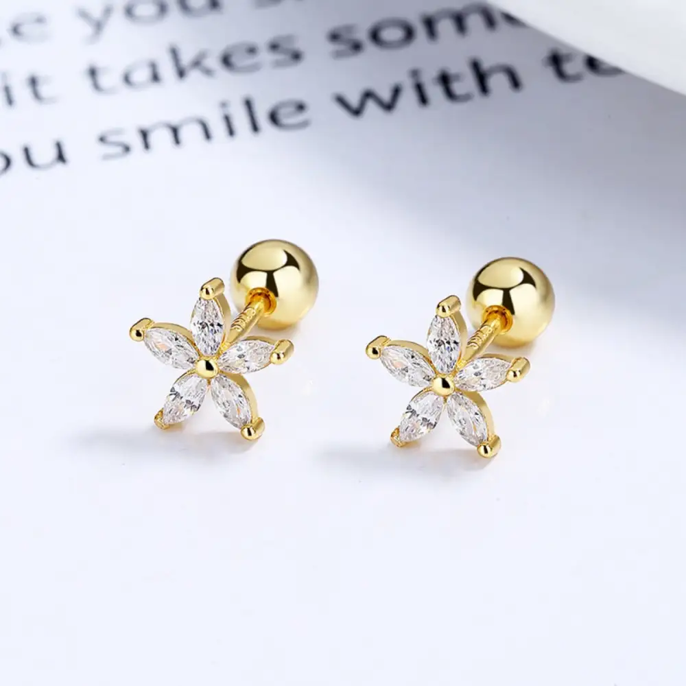 Flower Stud Earrings