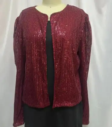 Button-Up Cropped Layering Blazer