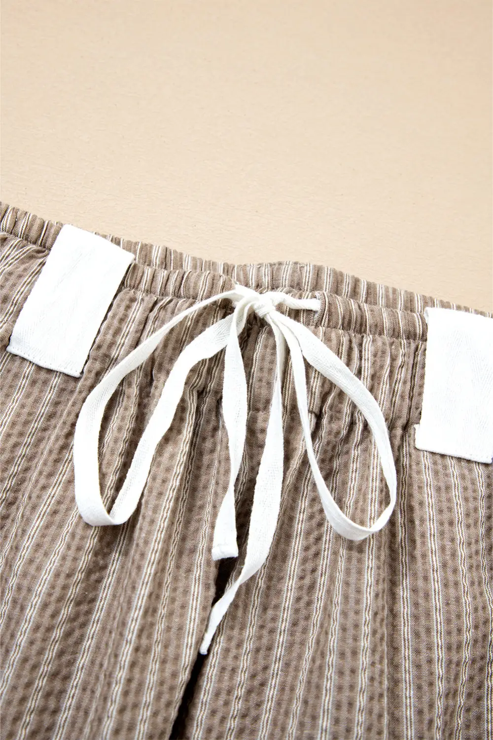 Drawstring Cargo Jogger Pants with Pockets
