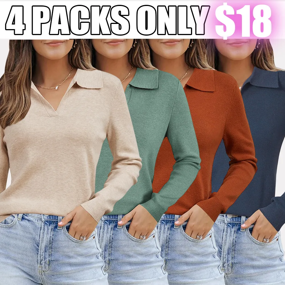 Women's Wool Blend Polo Shirts