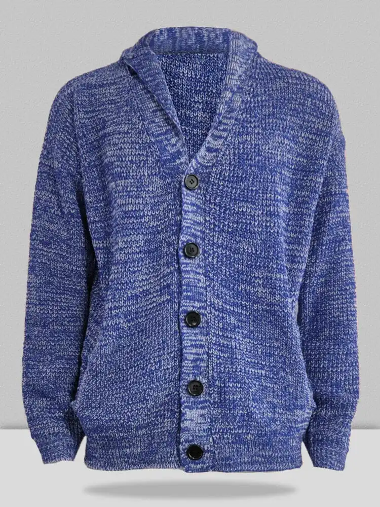 Solid Color Long Sleeve Slim Fit Knit Sweater Jacket
