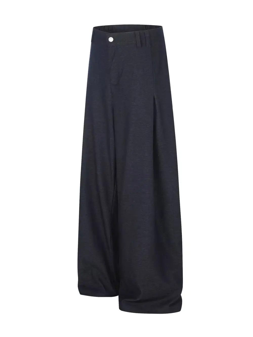 Refined Men's Wide Leg Pleated Pants