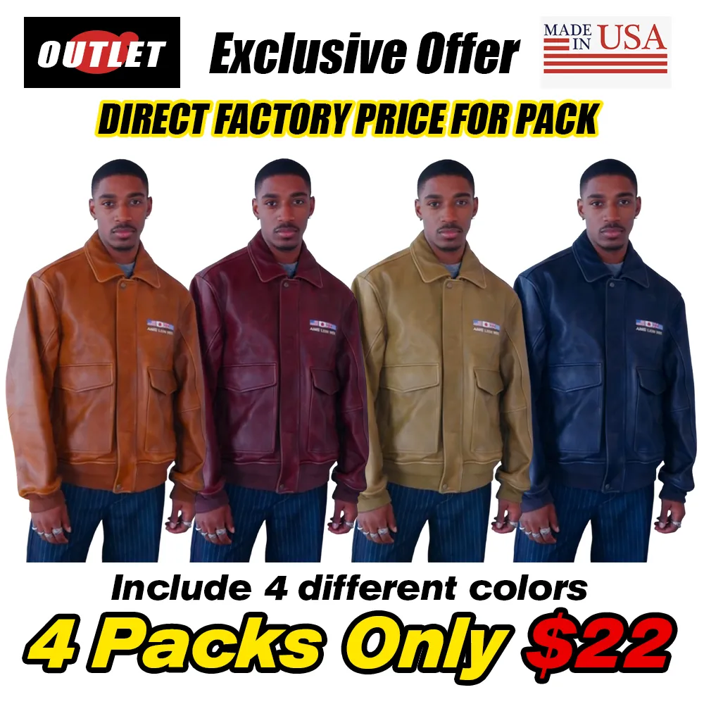 Men's solid color sporty windproof leather jacket
